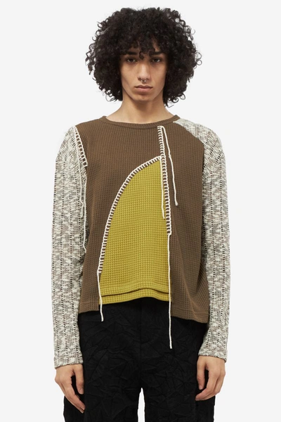 Andersson Bell Chatre Knitwear In Brown Wool