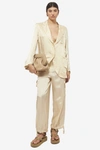 Aspesi Woman Blazer Beige Size 10 Viscose In Beige