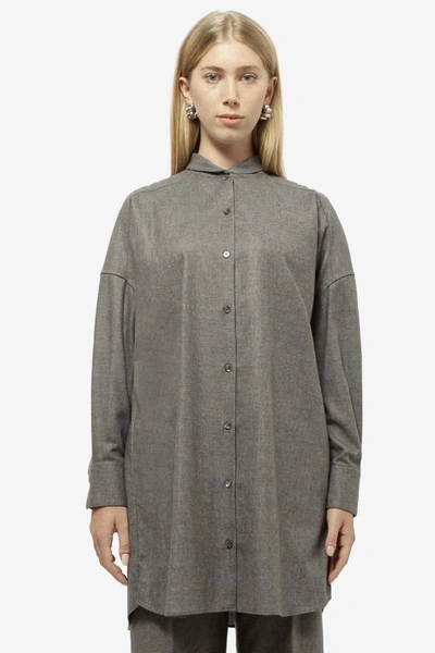 Aspesi Shirt In Grey Cotton