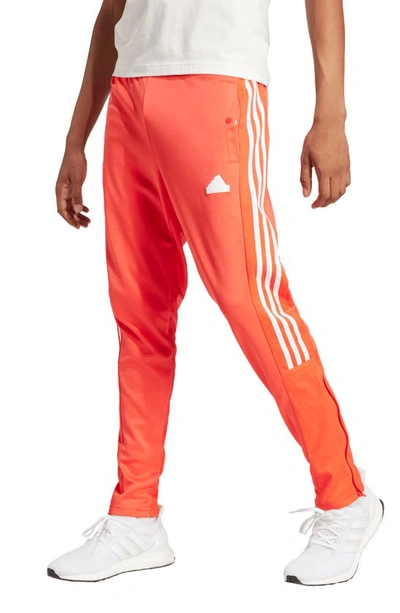 Adidas Originals Sportswear Tiro Mix Track Trousers In Bright Red