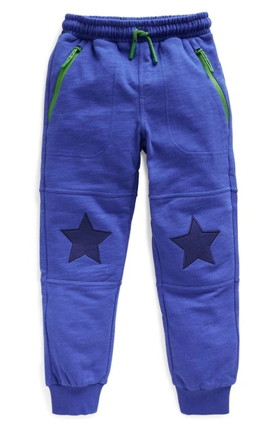 Mini Boden Kids' Warrior Knee Joggers Sapphire Blue Star Boys Boden