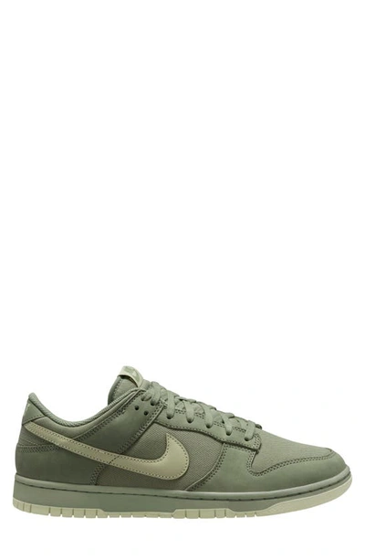 Nike Dunk Low Sneaker In Oil Green/olive Aura-phantom
