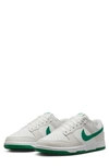 Nike Dunk Low Retro Sneaker In White/ Malachite/ Platinum