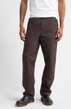 Carhartt Double Knee Pant In Brown