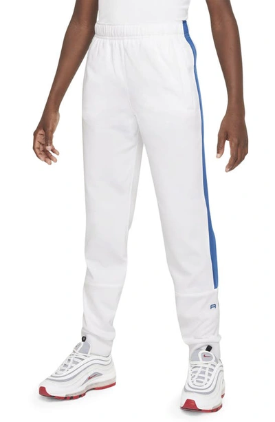 Nike Air Big Kids' (boys') Jogger Pants In White/court Blue