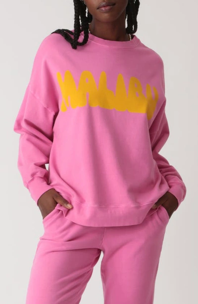 Electric & Rose Atlas Sweatshirt In Malibu Pink