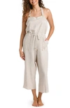 La Blanca Delphine Cover-up Jumpsuit In Taupe