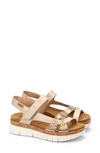 Pikolinos Palma Wedge Sandal In Champagne