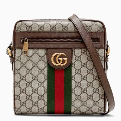 Gucci Small Ophidia Gg Supreme Bag Men In Cream