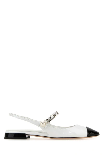 Tom Ford Miu Miu Ballerina In White