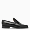 THE ROW THE ROW BLACK LEATHER ENZO LOAFER WOMEN