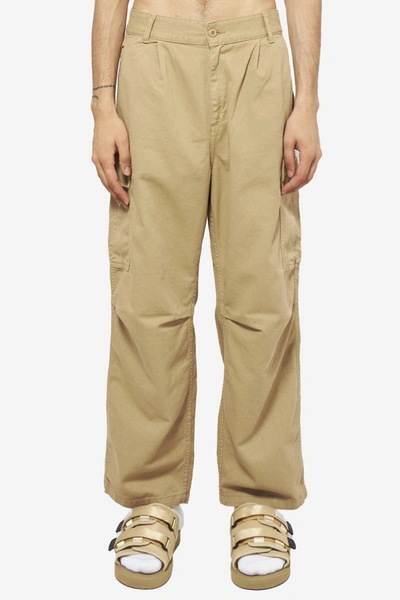 Carhartt Wip Cole Cargo Pants In Beige Cotton