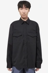 Gr10k Replicated Klopman Shirt In Black Polyester In Black