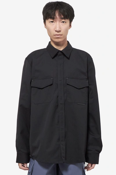 Gr10k Replicated Klopman Shirt In Black Polyester