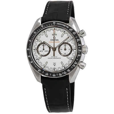 Pre-owned Omega Speedmaster Chronograph Automatic White Dial Men's Watch