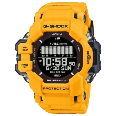 Pre-owned Casio G-shock Gpr-h1000-9jr Rangeman Master Of Bluetooth Gps Men Watch