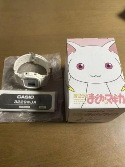 Pre-owned G-shock Watch Puella Magi Madoka ⭐︎ Magica  Collaboration Anime Dw-5600