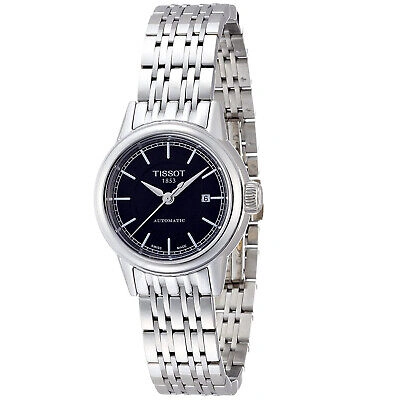 Pre-owned Tissot Women's Carson Black Dial Watch - T0852071105100