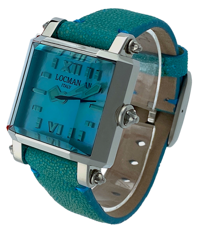 Pre-owned Locman Ladies'  Ref 280 Stingray Mother-of-pear Quartz Watch W/r 3 Atm, 37 X 45mm