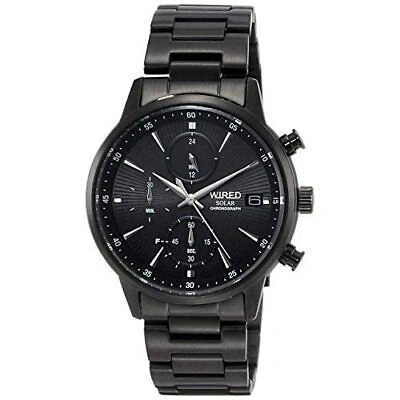 Pre-owned Seiko Watch Wired Solar Charging Chronograph Agad409 Mens