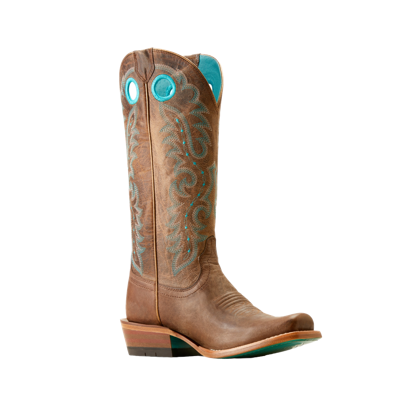 Pre-owned Ariat Ladies Futurity Boon Pecan Brown Western Boots 10050889