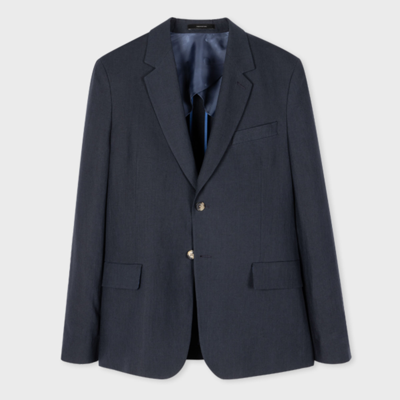 Paul Smith Mens 2 Button Jacket In Navy