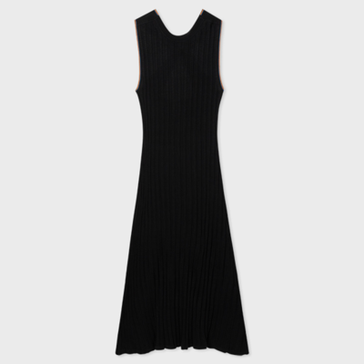 Paul Smith Womens Knitted Dress In Black
