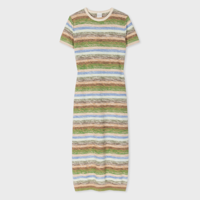Paul Smith Womens Knitted Dress In Green