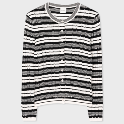 Paul Smith Womens Knitted Sweater Crew Neck In White