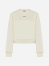 Jacquemus Sweatshirt With Application In Beige