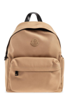 MONCLER NEW PIERRICK LOGO PATCH ZIPPED BACKPACK