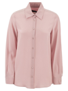 Weekend Max Mara Buttoned Long-sleeved Shirt In Rosa