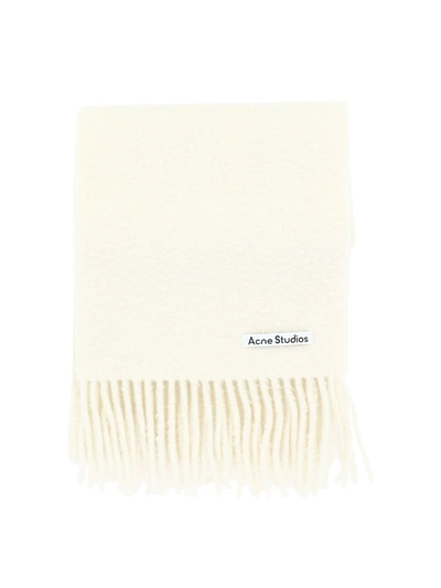 ACNE STUDIOS ACNE STUDIOS FRINGED WOOL SCARF