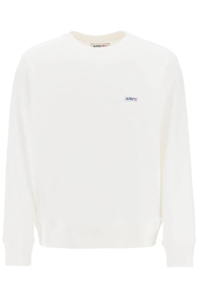 AUTRY AUTRY SWEATSHIRT WITH LOGO LABEL