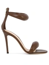 Gianvito Rossi Bijoux Nappa In Brown