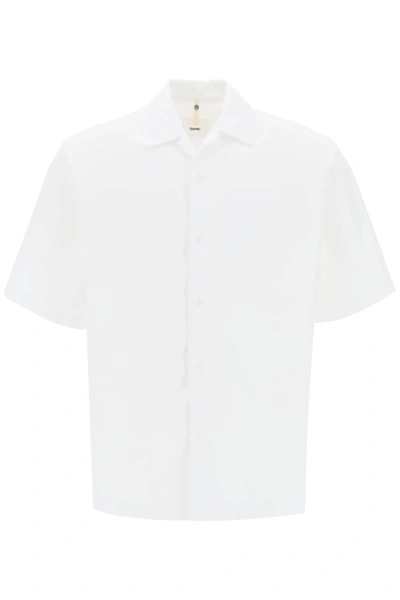 Oamc Kurt Shirt With Patch In White