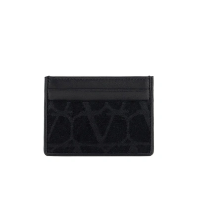 VALENTINO GARAVANI VALENTINO GARAVANI VALENTINO GARAVANI TOILE ICONOGRAPHE CARD HOLDER