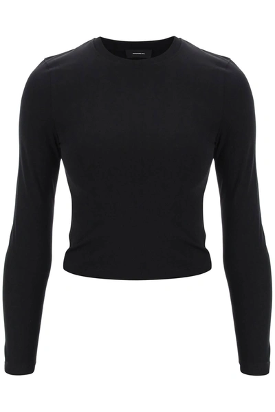 Wardrobe.nyc Long-sleeved T-shirt In Black