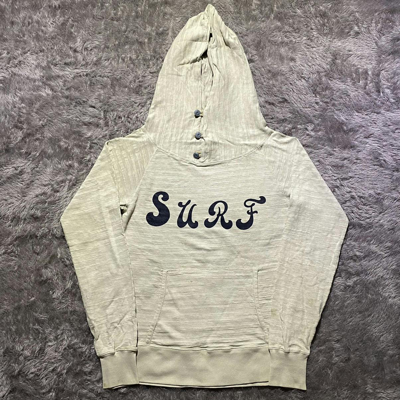 Pre-owned Kapital Surf Hooded In White