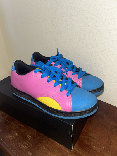 Pre-owned Billionaire Boys Club X Icecream Ice Cream Boardflip 2 Cotton Candy Shoes In Pink