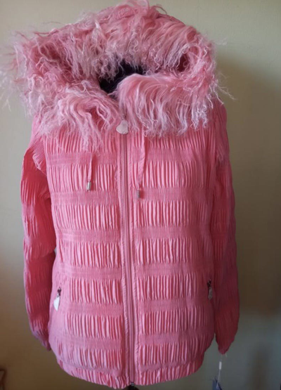 Pre-owned Archival Clothing X Beauty Beast Vintage Fur Foxy Hooded Jacket Ifsixwasnine Lgb Style In Pink