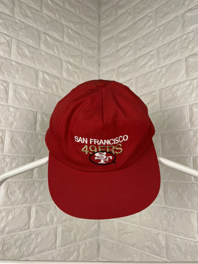Pre-owned Nfl X San Francisco 49ers Vintage San Francisco 49ers Hat In Red