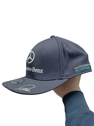 Pre-owned Formula Uno X Mercedes Benz Mercedes X Puma Lewis Hamilton Formula Uno Racing Hat In Black