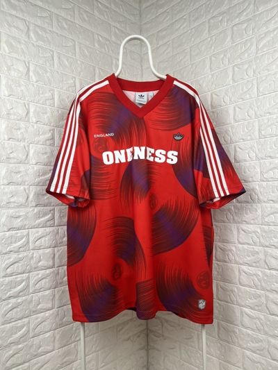Pre-owned Adidas X Jersey Adidas Original Oneness England Jersey In Red