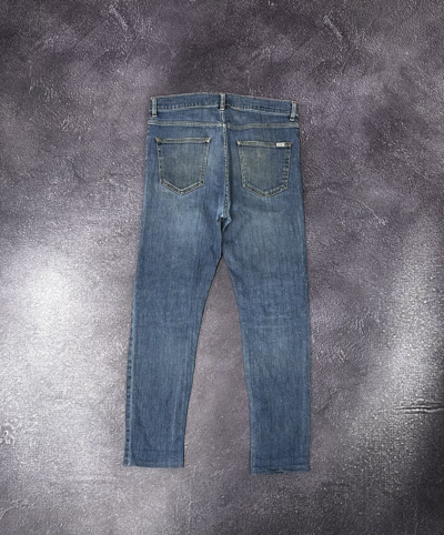Pre-owned Carhartt Wip X Vintage 90's Carhartt Baggy Distressed Work Coast Jeans Pants In Denim