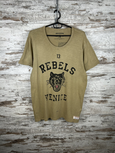 Pre-owned True Religion X Vintage Mens Vintage True Religion Distributed T-shirt Y2k Og In Brown