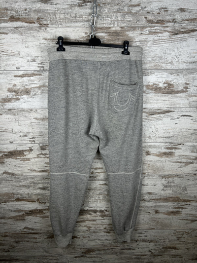 Pre-owned True Religion Mens Vintage  Sweatpants Japanese Pants Y2k 90's In Grey