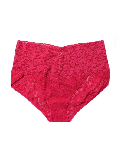 Hanky Panky Plus Size Retro Lace V-kini In Evening Pour