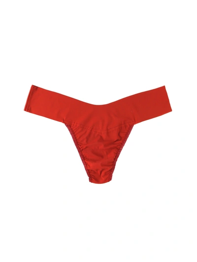 Hanky Panky Breathesoft™ Natural Rise Thong In Multicolor