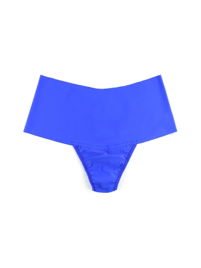 Hanky Panky Breathesoft® High Rise Thong In Blue